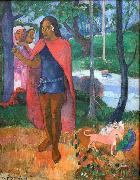 Paul Gauguin The Wizard of Hiva Oa oil painting artist
